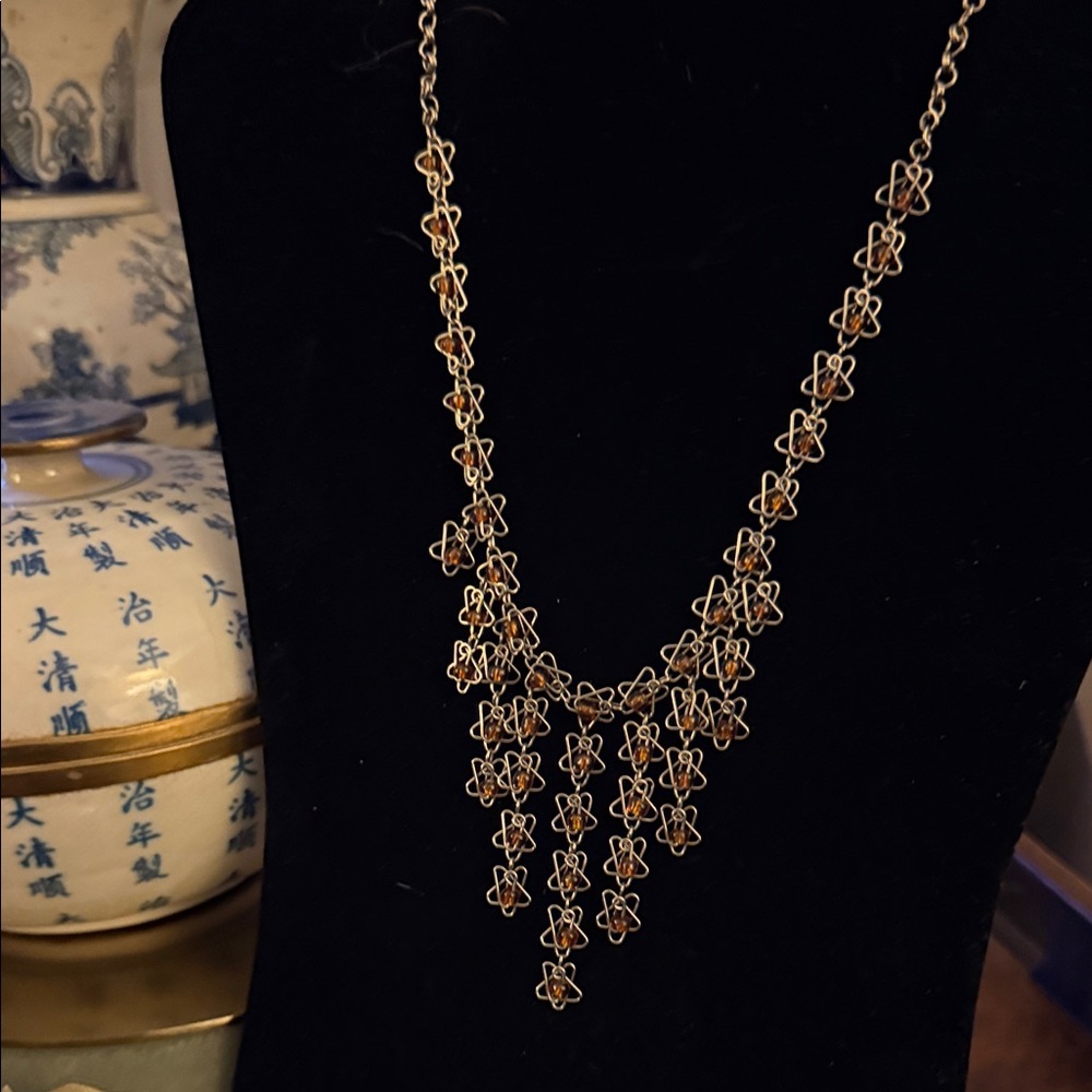 Elegant handmade alpaca Silver and beads Necklace